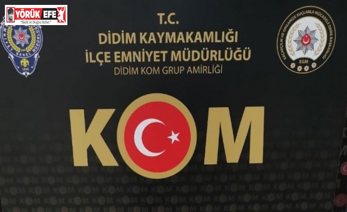 Didim’de uyuşturucu operasyonu