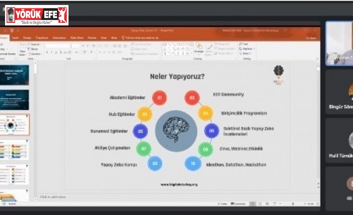 “Herkes için Yapay Zeka” adlı seminer düzenlendi