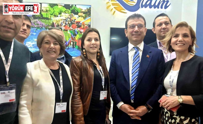 İBB Başkanı İmamoğlu, EMITT’te Didim Belediyesi standını ziyaret etti