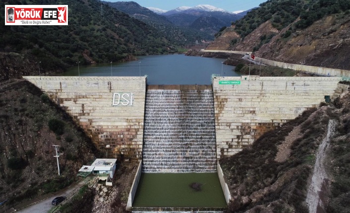 İsabeyli Barajı tamamen doldu