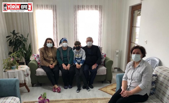 Kaymakam Baştürk gaziler ile görüştü