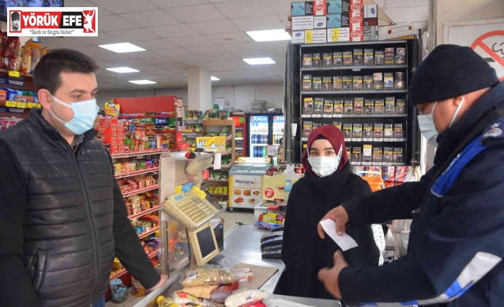 Köşk Belediyesi Zabıta Ekipleri KDV indirimi denetimi gerçekleştirdi