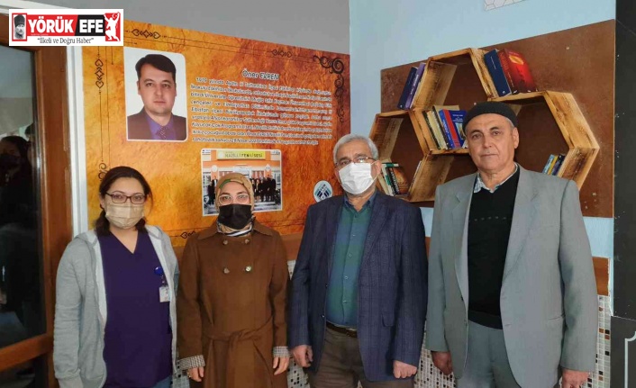 Nazilli Fen Lisesi, merhum öğretmeni Öner Evren’i unutmadı