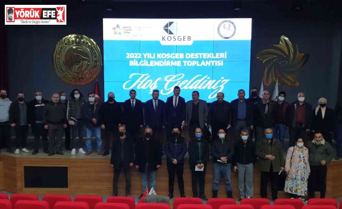 Nazilli’de 2022 yılı devlet destekleri anlatıldı