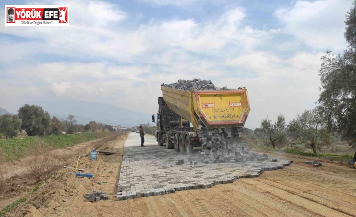 Nazilli’de bağlantı yolu çalışmaları devam ediyor