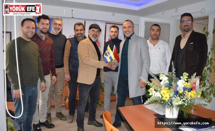 Aydın Fenerbahçeliler Derneği 'den AYGİAD'a hayırlı olsun ziyareti