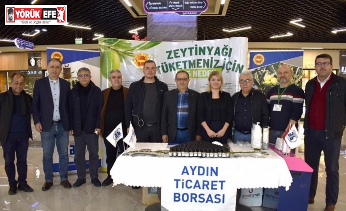 Aydın Memecik Zeytinyağı, Mersin’de tanıtıldı