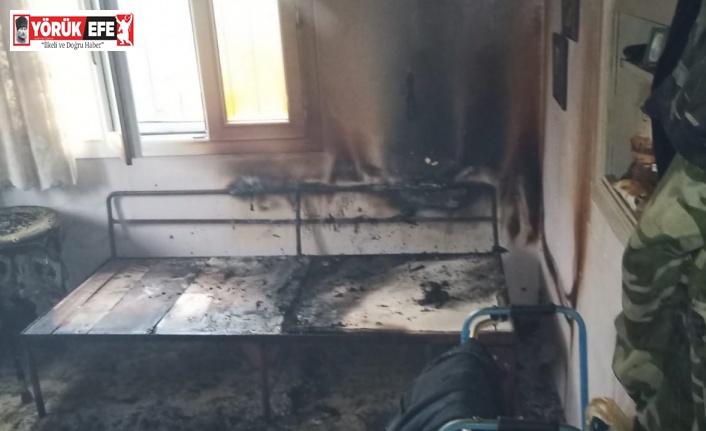 Aydın’da ev yangını: 1 ölü