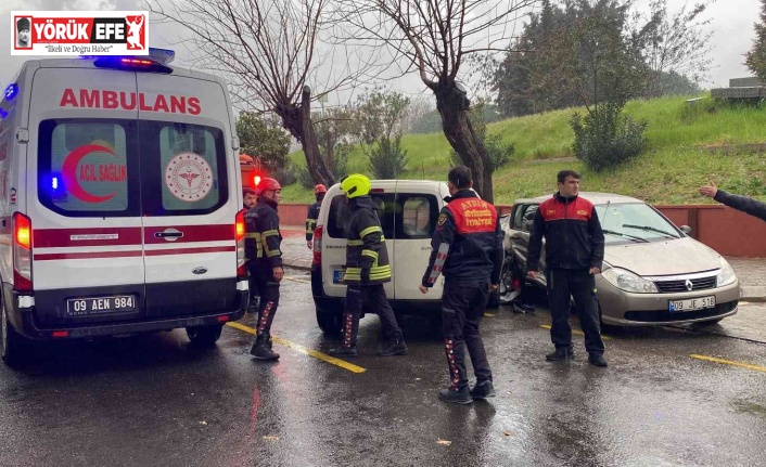 Aydın’da trafik kazası: 5 yaralı