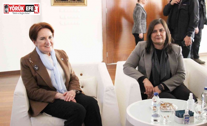 Başkan Çerçioğlu, İYİ Parti Genel Başkanı Akşener’le görüştü