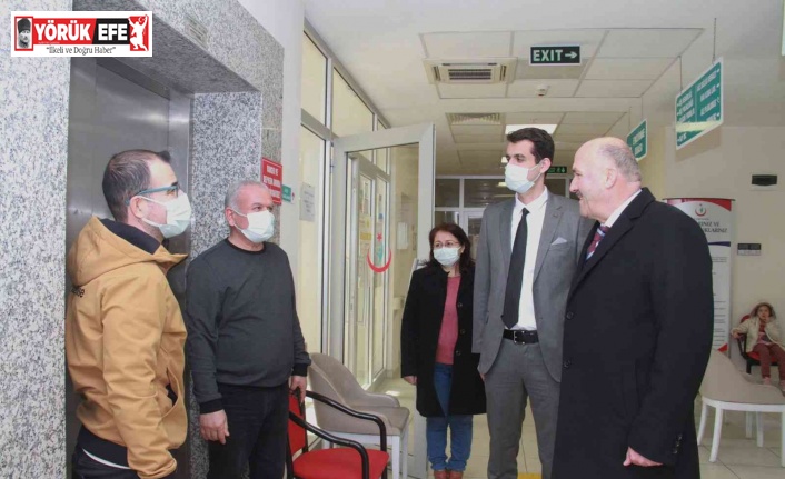 Başkan Ertürk, sağlık çalışanlarını unutmadı