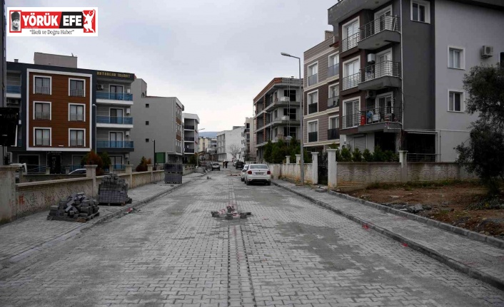 Davutlar’da alt ve üst yapı çalışmaları devam ediyor