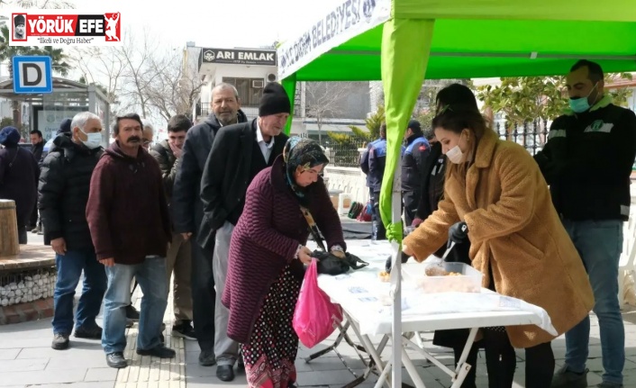 Didim Belediyesi’nden şehitler anısına lokma hayrı