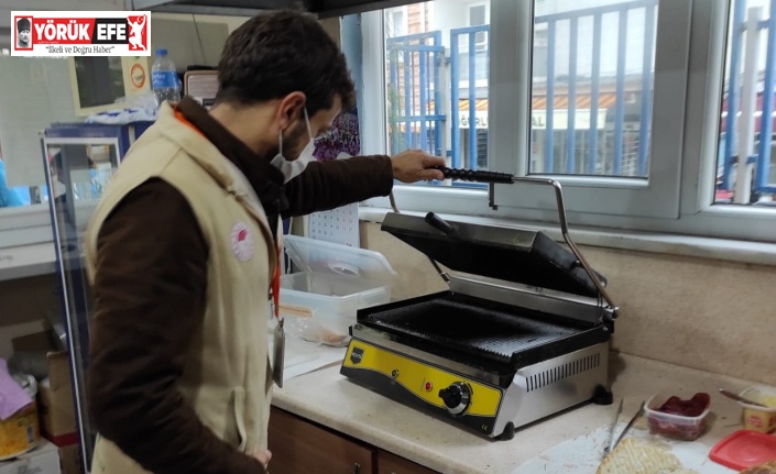 Efeler’deki okul ve yurt kantinleri denetlendi