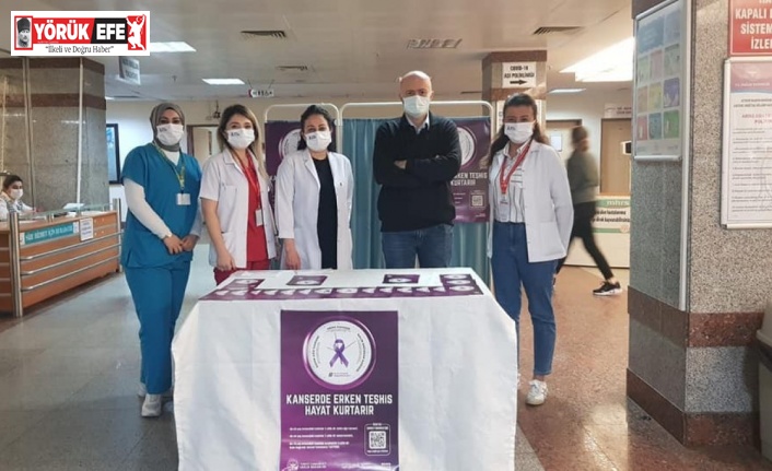 Kansere karşı erken teşhisin önemine dikkat çektiler