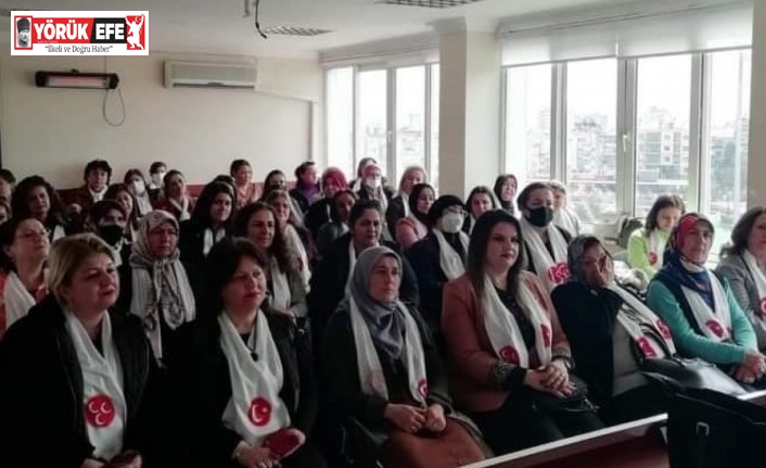 MHP Aydın kadın kolları çalışmalarına hız verdi