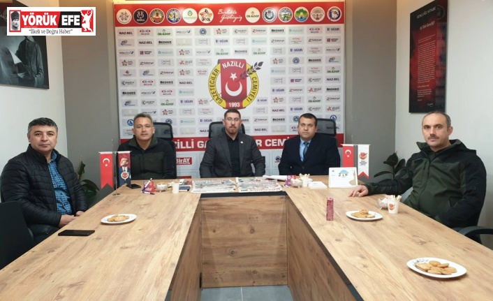 Nazilli Orman İşletme Müdürü Karakaya, gazetecilere konuk oldu