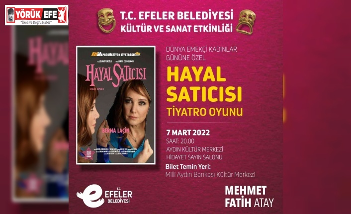 Oyuncu Berna Laçin, Efeler’de kadınlar için sahne alacak