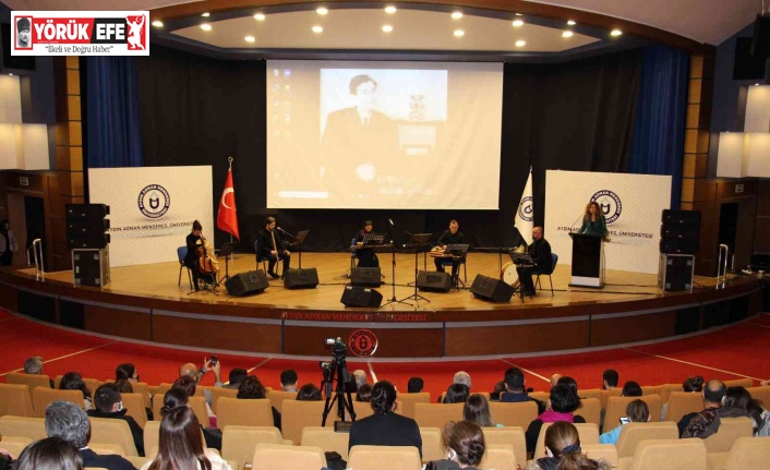 Prof. Dr. Yavaşça ADÜ’de konser ile anıldı