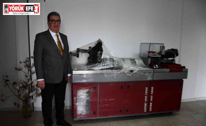 Söke Ticaret Borsası’nın Pamuk Analiz Cihazı Söke’ye geldi