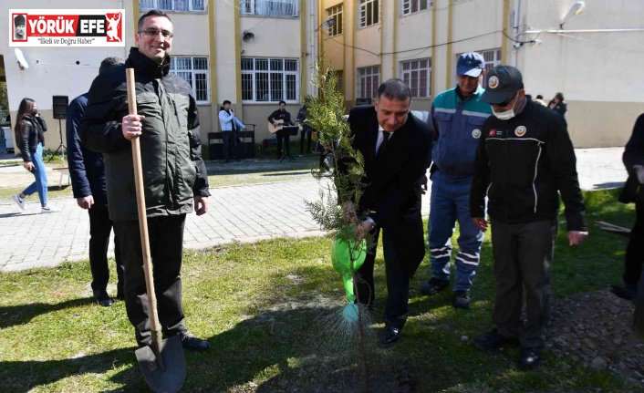 Söke’de Orman Haftası’nda fidan dikim etkinliği