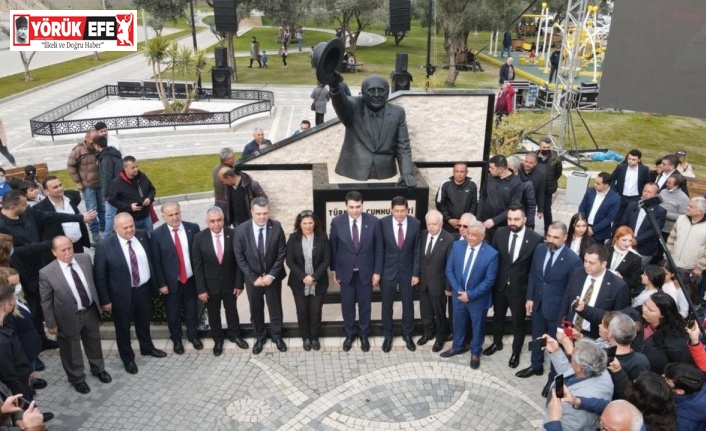 Süleyman Demirel’in adının verildiği park Nazilli’de açıldı