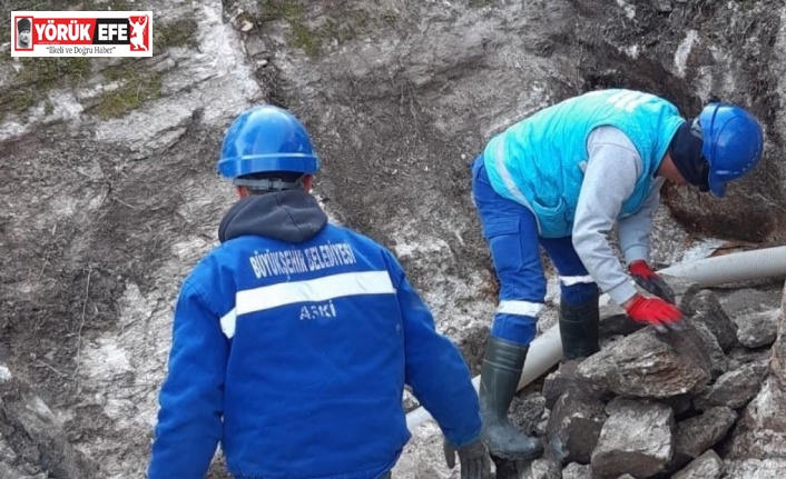 ASKİ, Koçarlı’da çalışmalarını sürdürüyor