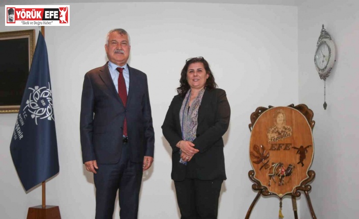 Aydın Büyükşehir Belediye Başkanı Çerçioğlu, Başkan Karalar’ı ağırladı