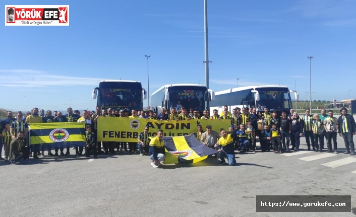 Aydın Fenerbahçeliler Derneği, takımını yalnız bırakmıyor
