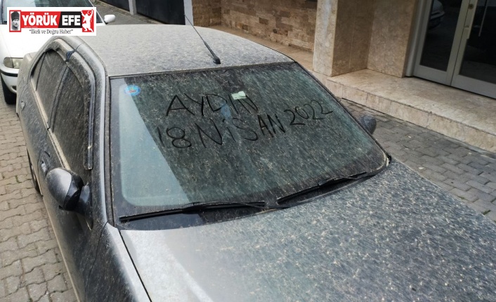 Aydın’a çamur yağdı, oto yıkamacılarda yoğunluk yaşandı