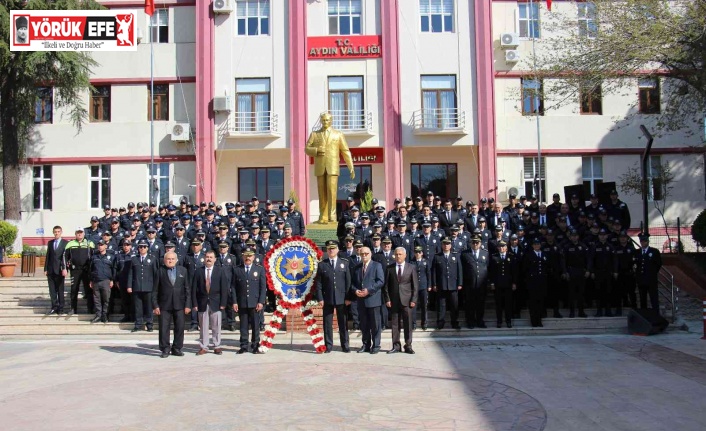 Aydın’da Polis Haftası törenlerle kutlanıyor