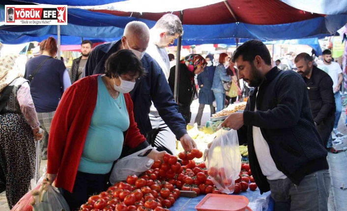 Aydın’da semt pazarlarının ateşi düştü