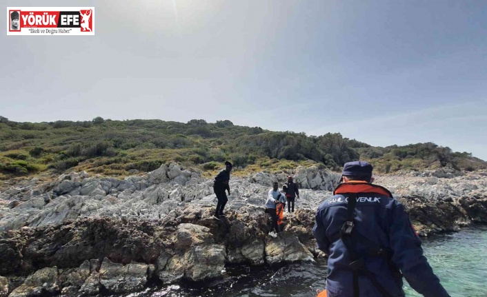 Aydın’da üç düzensiz göçmen kurtarıldı