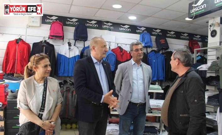 Başkan Atabay esnaf ve vatandaşların taleplerini dinledi