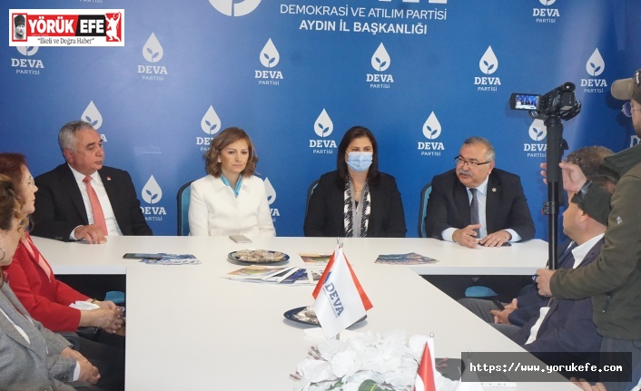 BAŞKAN ÇERÇİOĞLU’NDAN DEVA PARTİSİ AYDIN İL BAŞKANLIĞI ZİYARETİ