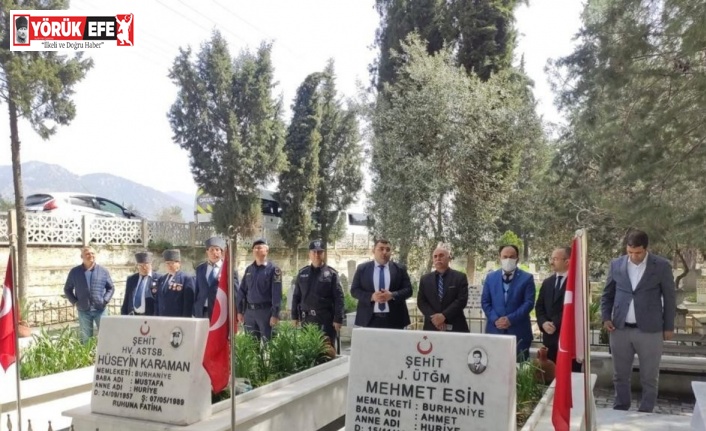 Buharkent’te Şehit Üsteğmen Mehmet Esin anıldı
