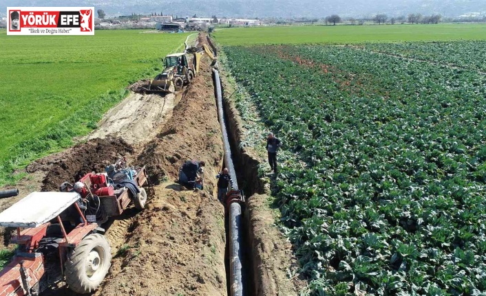 Çine ovasında 66 bin 800 dekar arazi suyla buluşacak