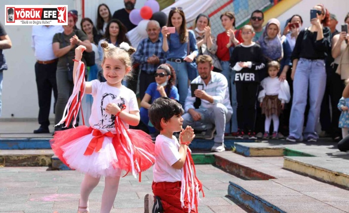 Didim Belediyesi kreşinde 23 Nisan coşkusu