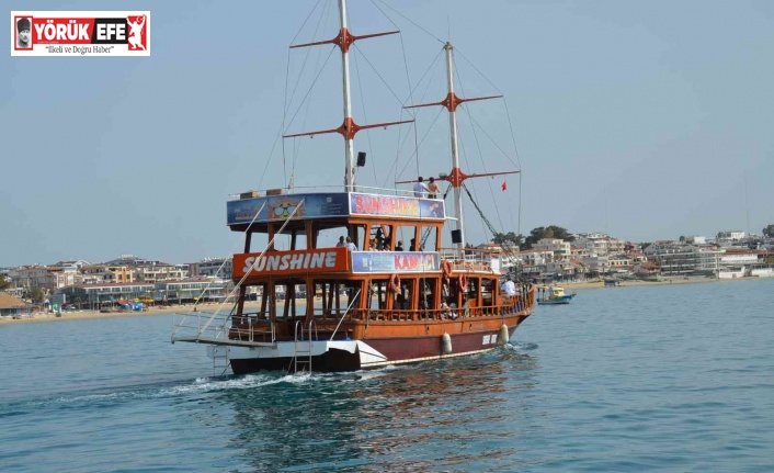 Didim’de tatilcilerin gözdesi tekne turları başladı
