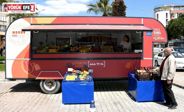 Halk Adamarket Karavanı hizmete girdi
