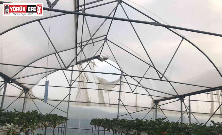 Meteoroloji’nin uyarısından sonra, rüzgarın hızı 90 kilometreyi buldu