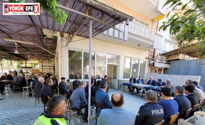 Nazilli Kaymakamı Arısoy Şirinevler Mahallesi sakinleri ile buluştu