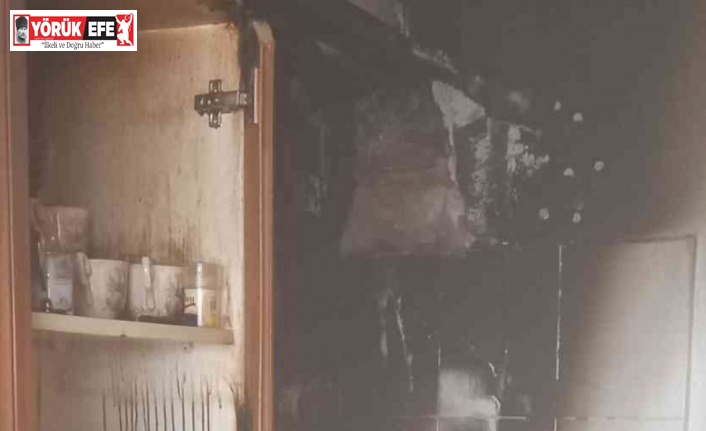 Ocakta unutulan yemek, hastanelik etti