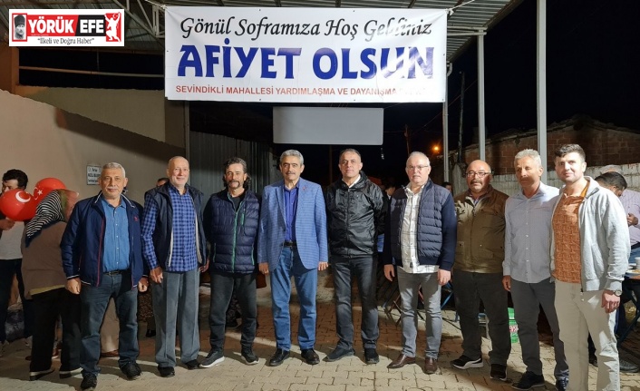 Sevindikli Mahallesi’nde İlk İftar Buluşması