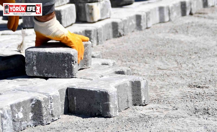 Söke Belediyesi son 3 yılda 300 bin metrekare parke yol yaptı