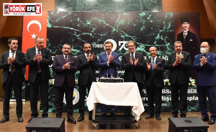 TOBB Başkanı Hisarcıklıoğlu’ndan, Başkan Sağel’e Sürpriz