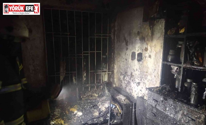 Yangın müstakil evi kullanılmaz hale getirdi