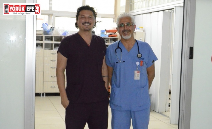 20 dakikalık kalp masajı ile hastayı yeniden hayata döndürdüler