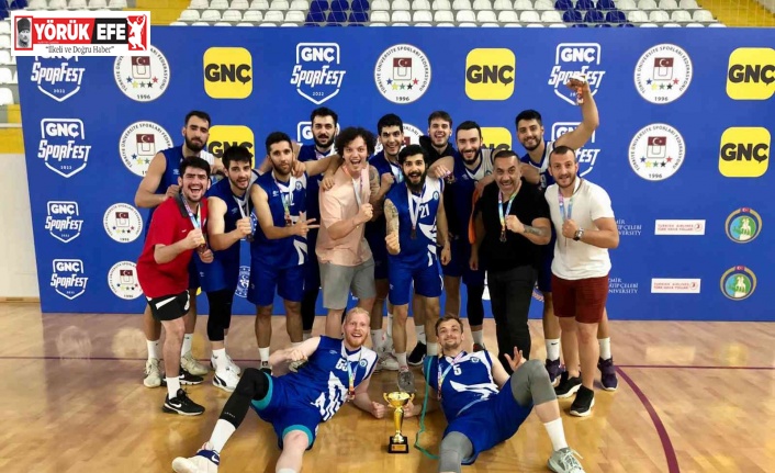 ADÜ Erkek Basketbol Takımı Türkiye üçüncüsü oldu