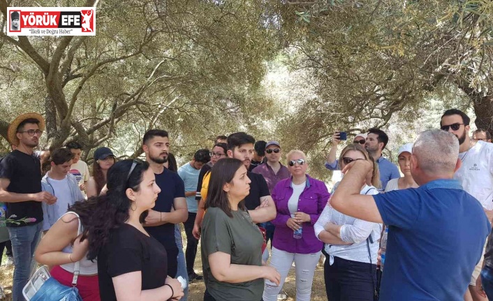 ADÜ’lü öğrenciler Mastaura Antik Kenti’ni gezdi